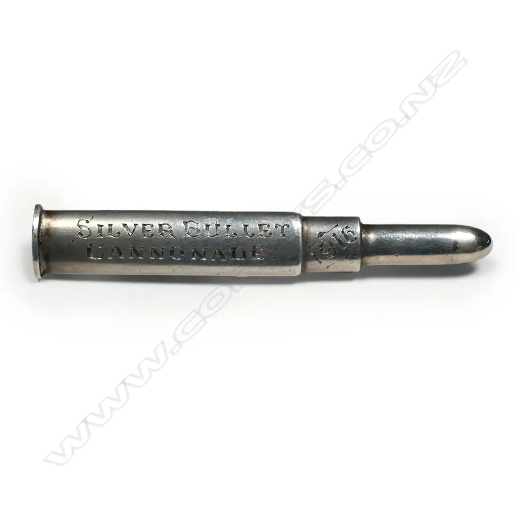 S. Bros. silver bullet form WWI sharp shooter presentation badge, Image 1++